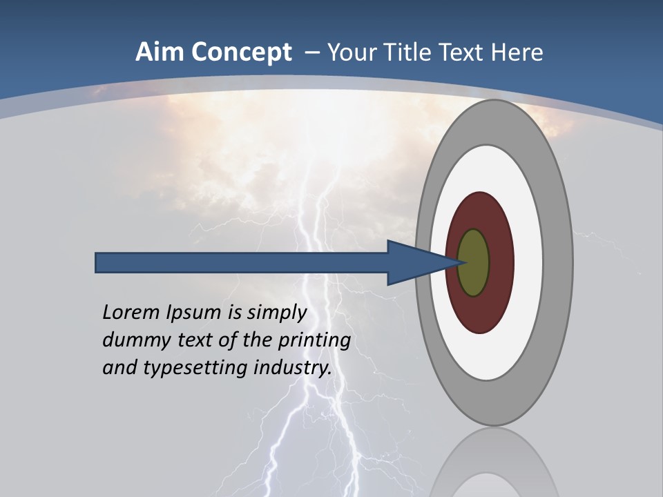 Beach Lifestyle Calm PowerPoint Template