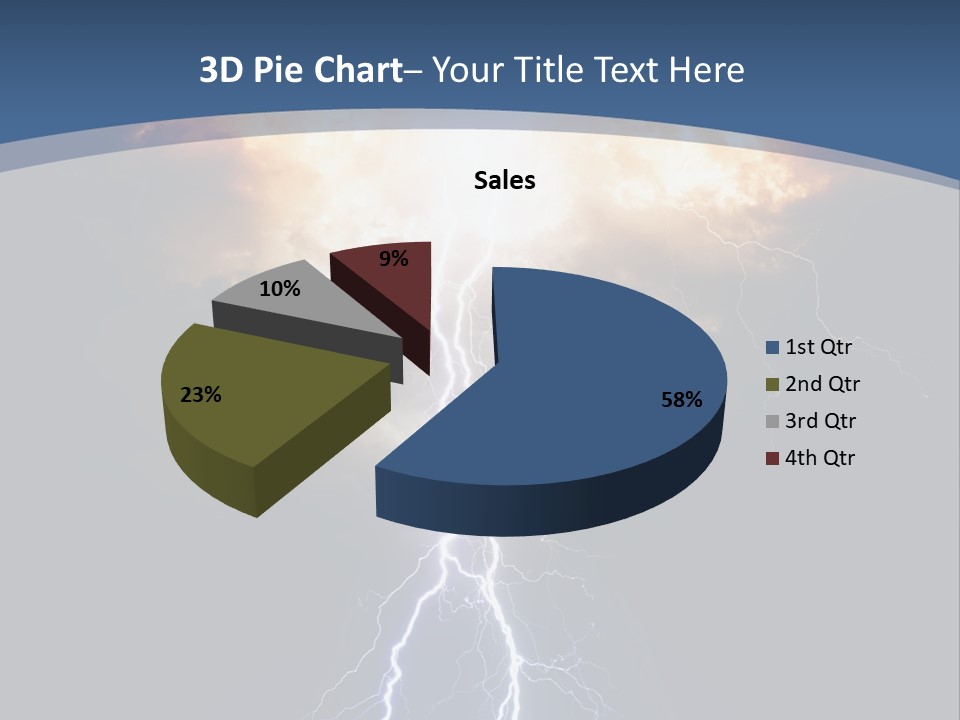 Beach Lifestyle Calm PowerPoint Template