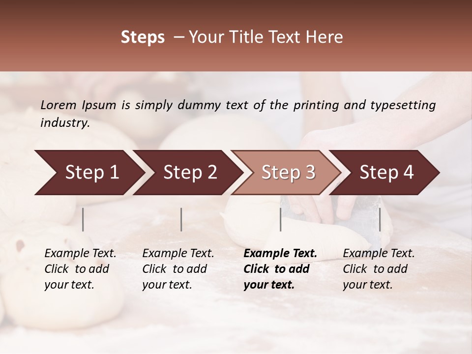 Calm White Peaceful PowerPoint Template