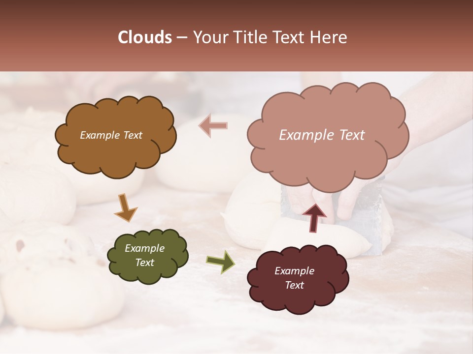 Calm White Peaceful PowerPoint Template