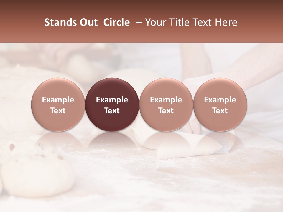 Calm White Peaceful PowerPoint Template