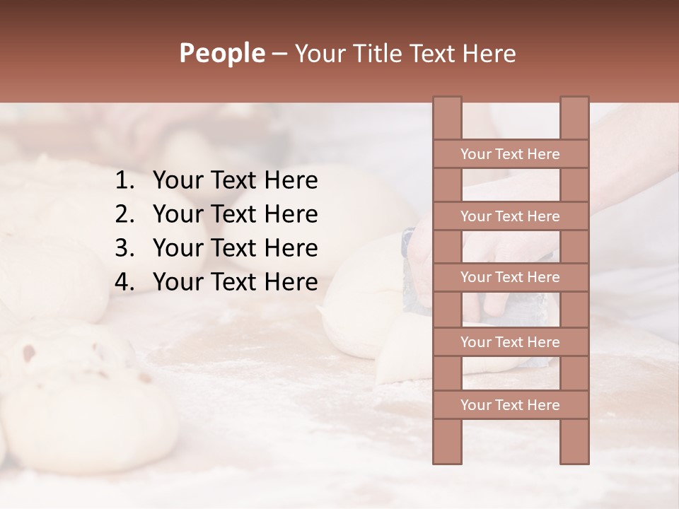 Calm White Peaceful PowerPoint Template