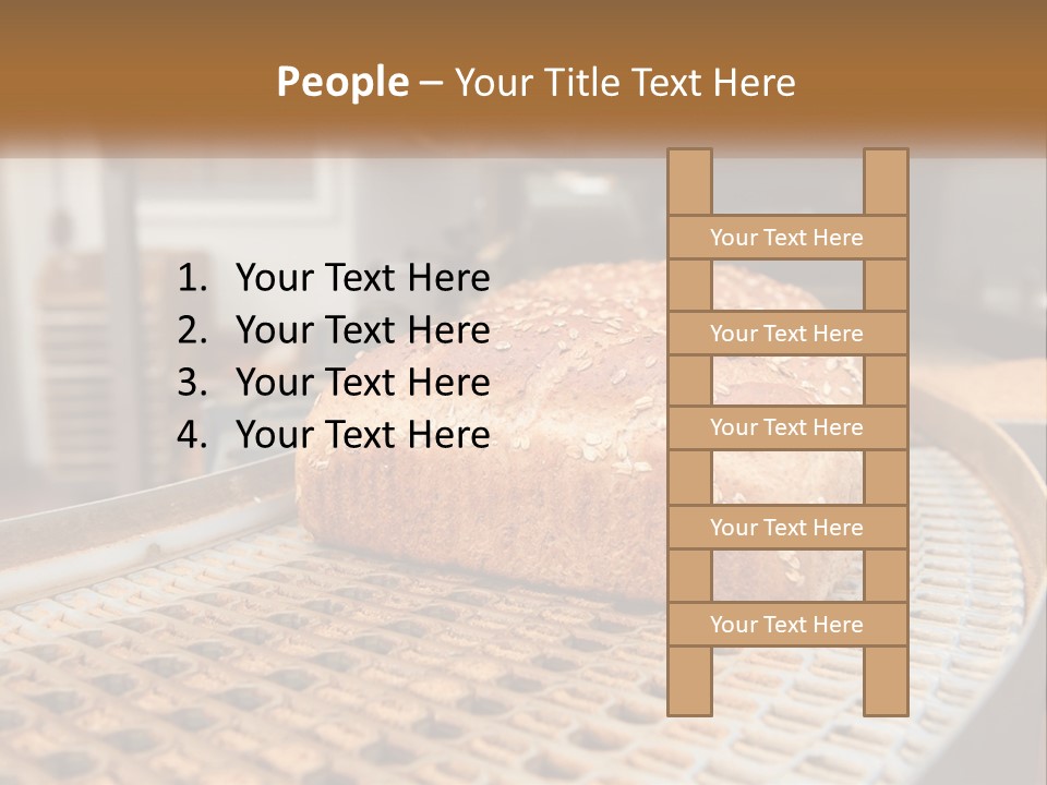 Pensioner Parent Water PowerPoint Template