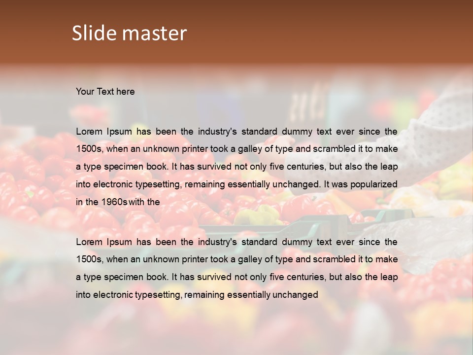 Retirement Sunset Beach PowerPoint Template