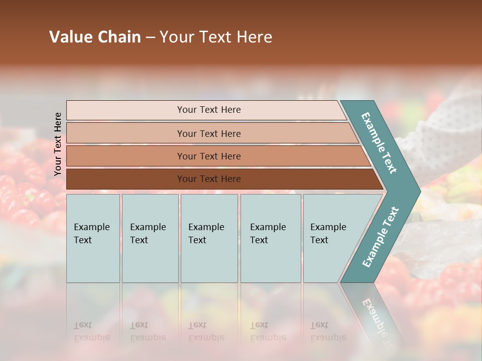 Retirement Sunset Beach PowerPoint Template