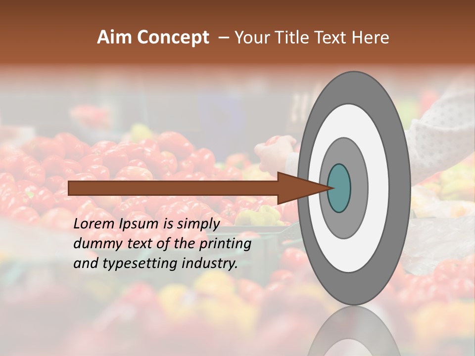 Retirement Sunset Beach PowerPoint Template