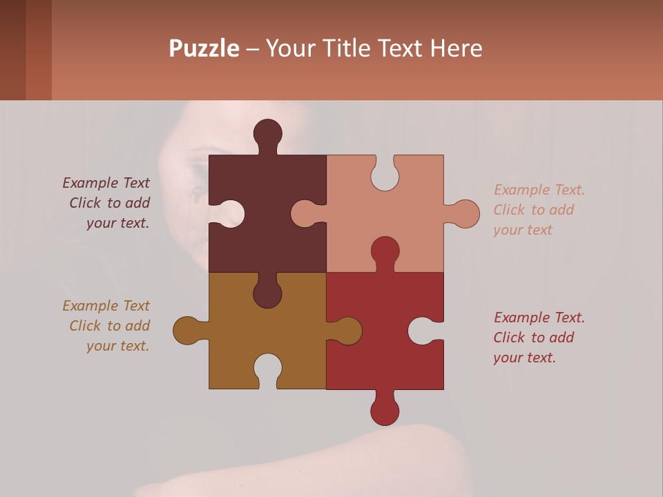 Standing Coast Peaceful PowerPoint Template