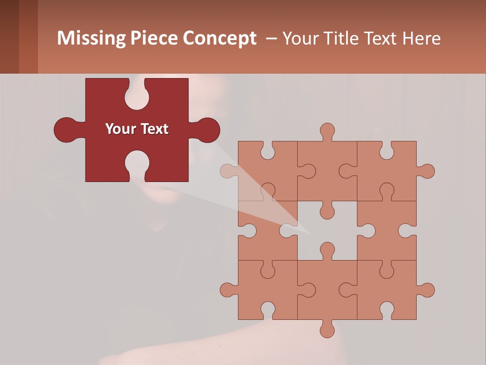 Standing Coast Peaceful PowerPoint Template