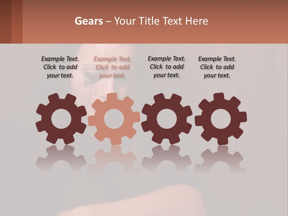 Standing Coast Peaceful PowerPoint Template