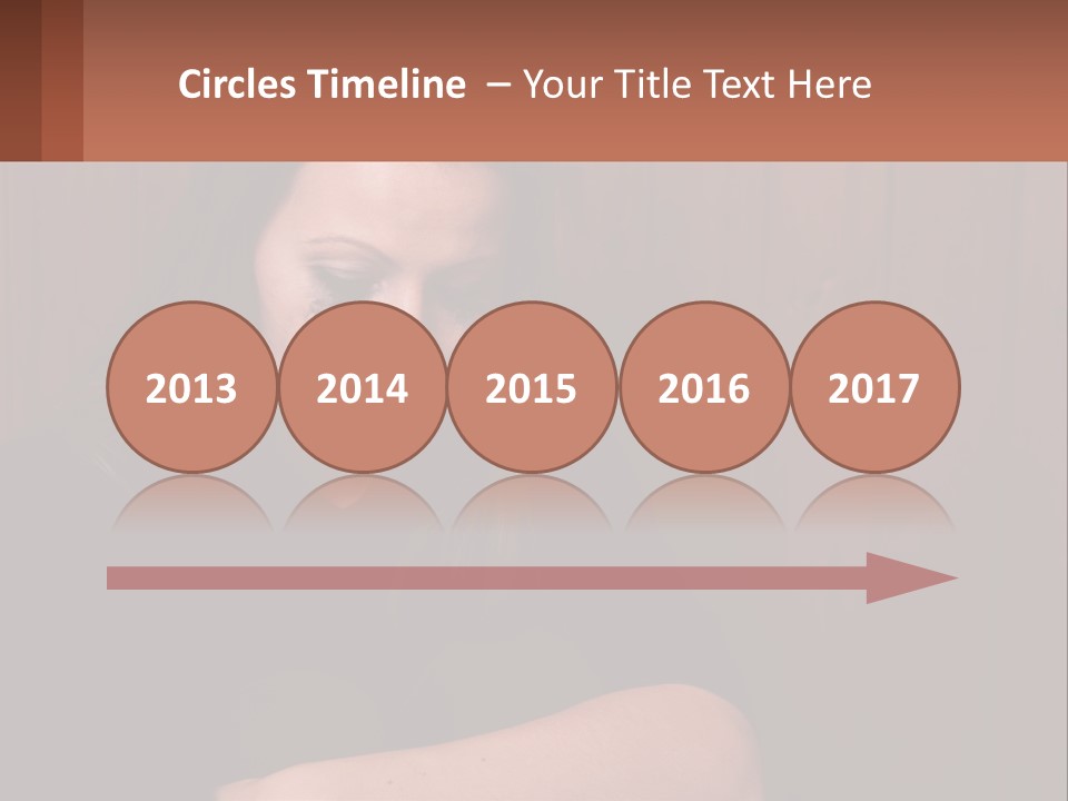 Standing Coast Peaceful PowerPoint Template