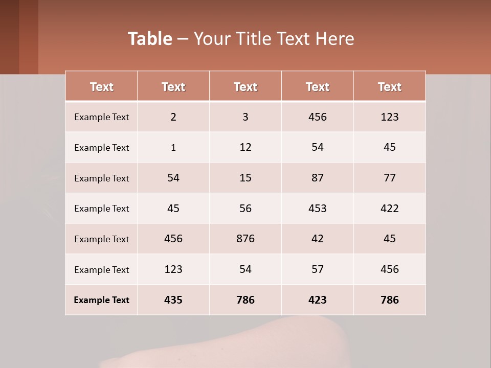 Standing Coast Peaceful PowerPoint Template