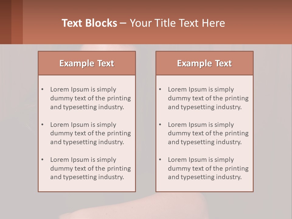 Standing Coast Peaceful PowerPoint Template