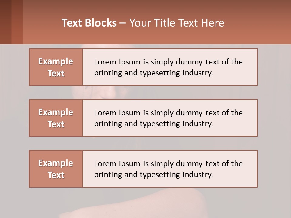 Standing Coast Peaceful PowerPoint Template