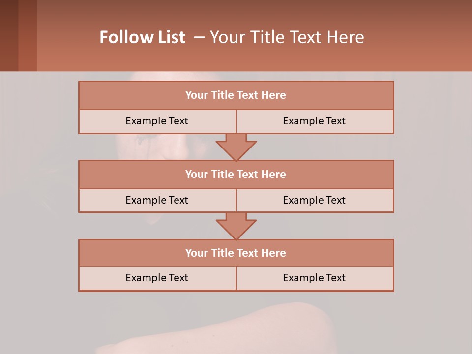 Standing Coast Peaceful PowerPoint Template