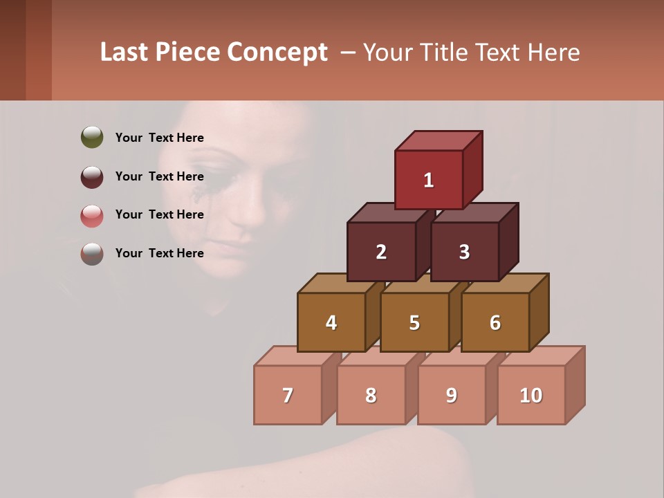 Standing Coast Peaceful PowerPoint Template