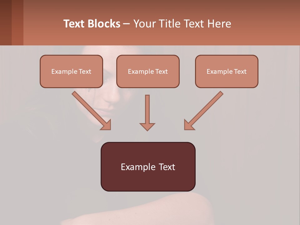 Standing Coast Peaceful PowerPoint Template