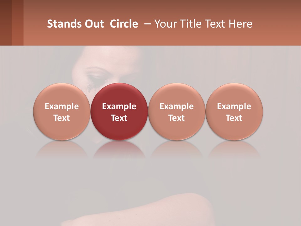 Standing Coast Peaceful PowerPoint Template