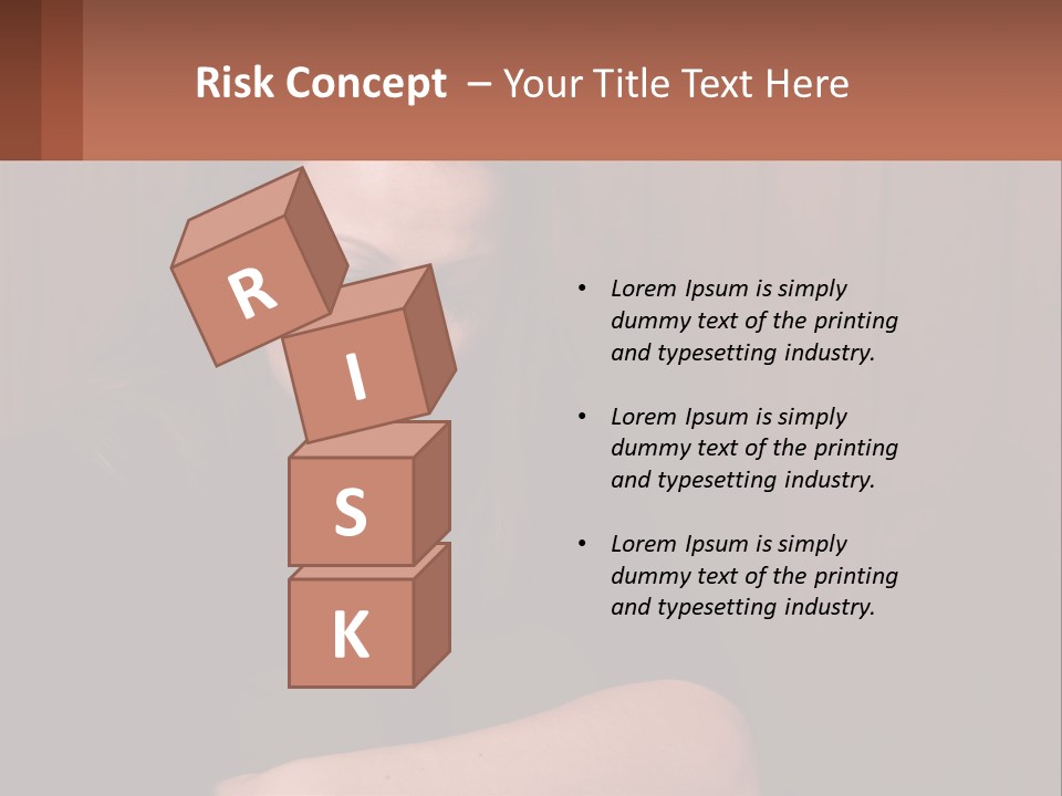 Standing Coast Peaceful PowerPoint Template