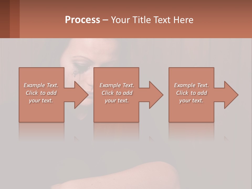 Standing Coast Peaceful PowerPoint Template