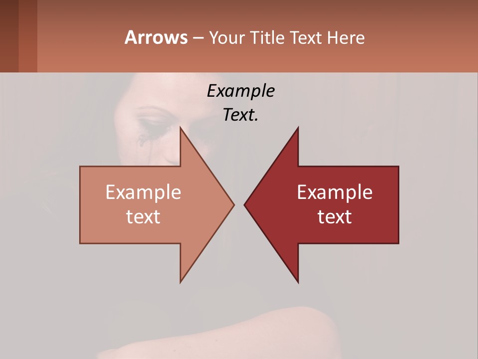 Standing Coast Peaceful PowerPoint Template