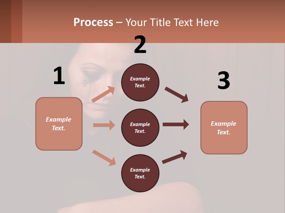 Standing Coast Peaceful PowerPoint Template