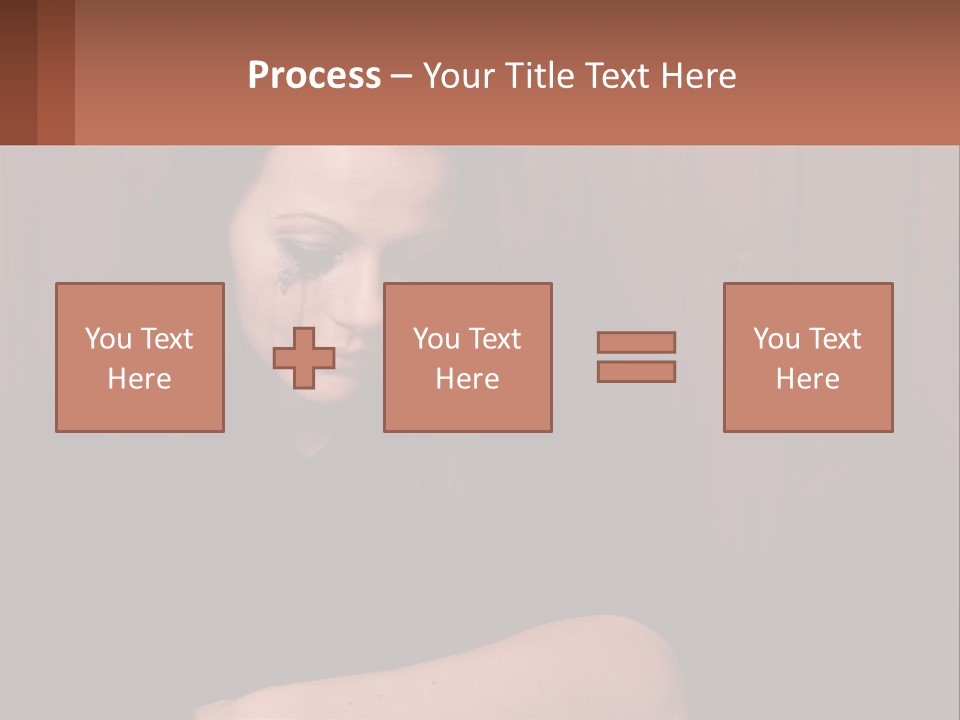 Standing Coast Peaceful PowerPoint Template