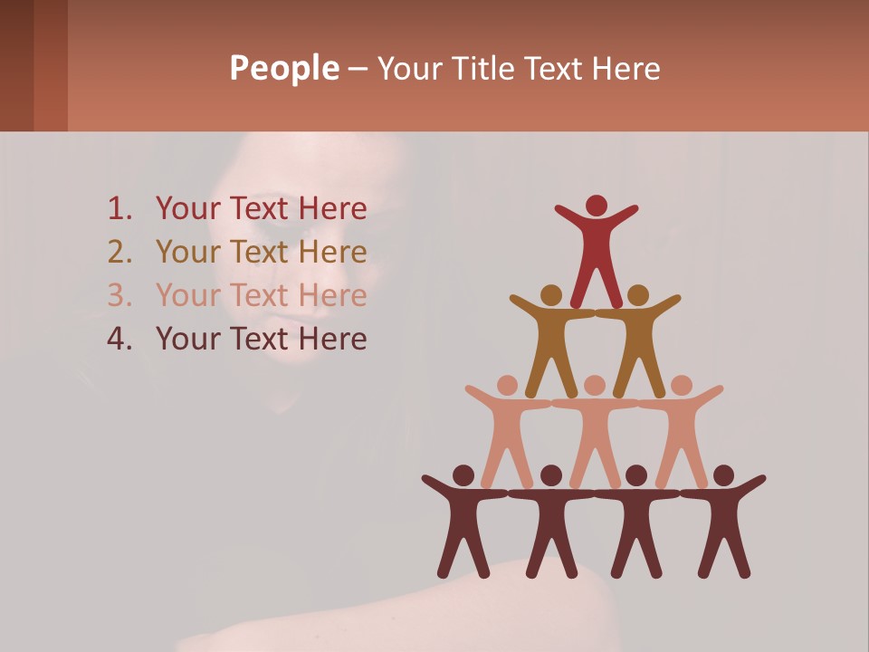 Standing Coast Peaceful PowerPoint Template