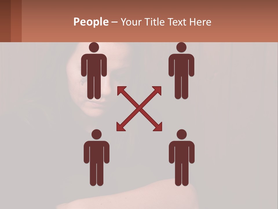 Standing Coast Peaceful PowerPoint Template