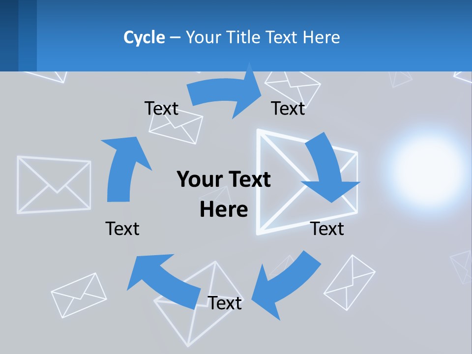 Ocean Sunrise Single PowerPoint Template