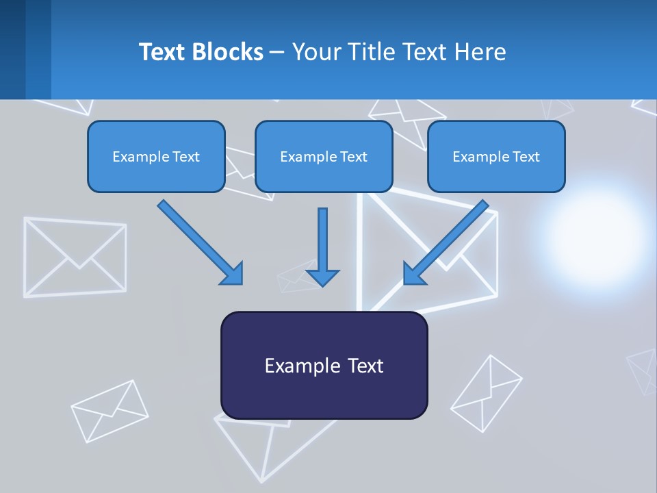 Ocean Sunrise Single PowerPoint Template