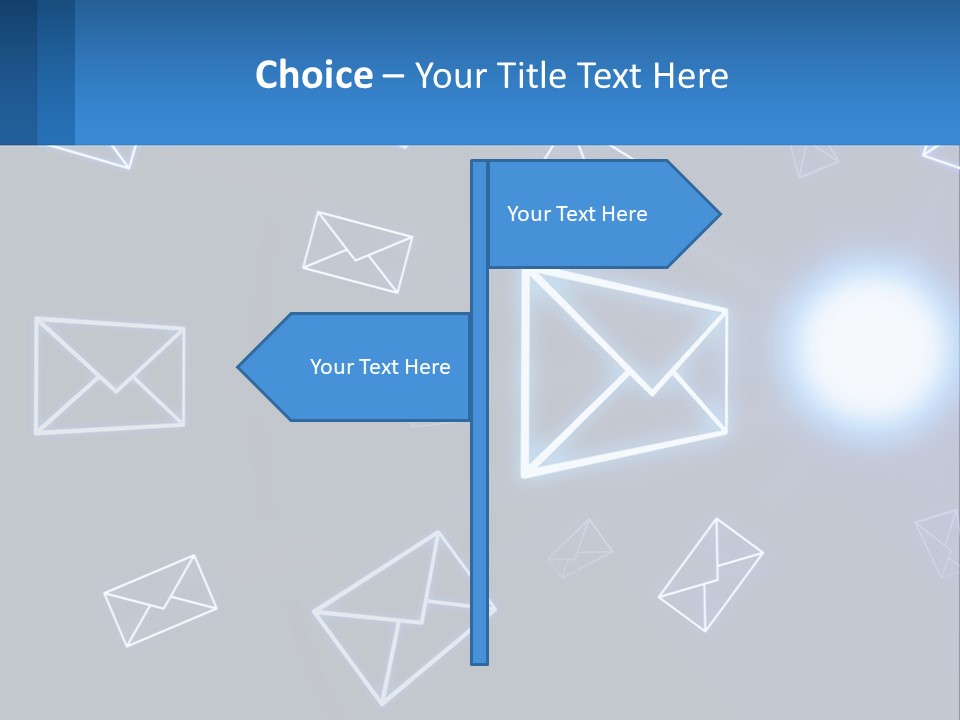 Ocean Sunrise Single PowerPoint Template