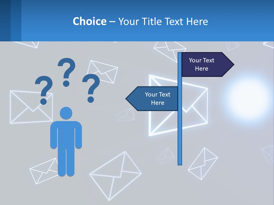Ocean Sunrise Single PowerPoint Template