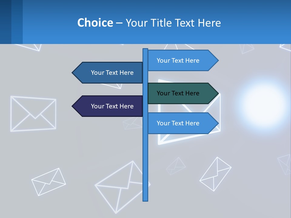 Ocean Sunrise Single PowerPoint Template