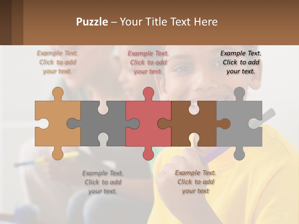 Water Older Single PowerPoint Template