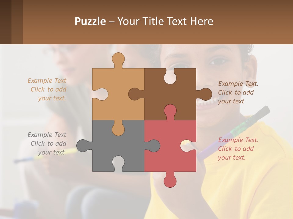 Water Older Single PowerPoint Template