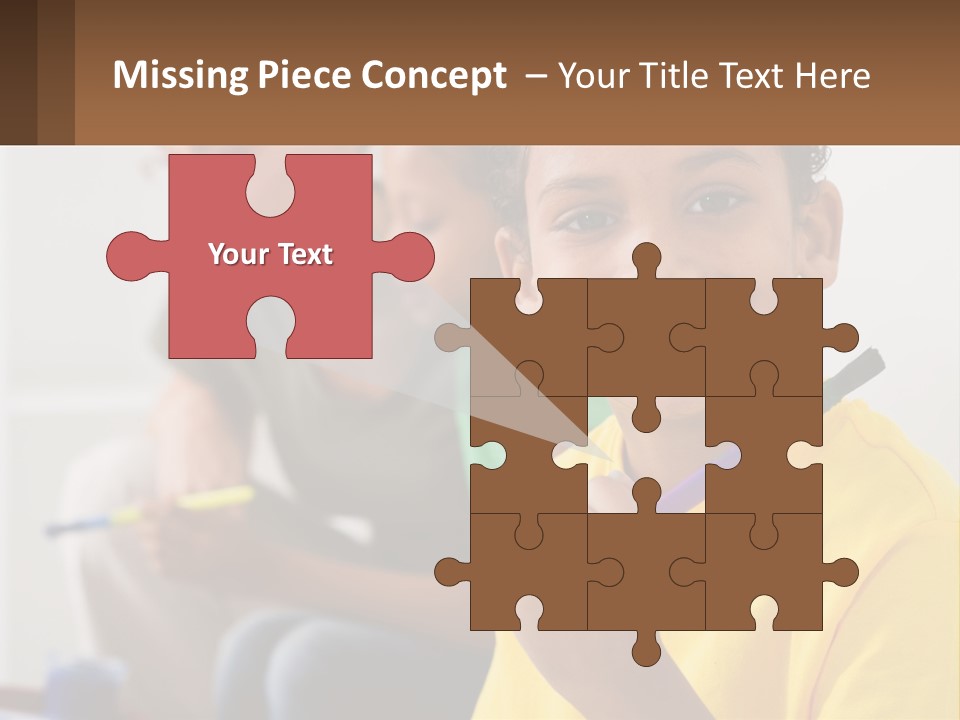 Water Older Single PowerPoint Template