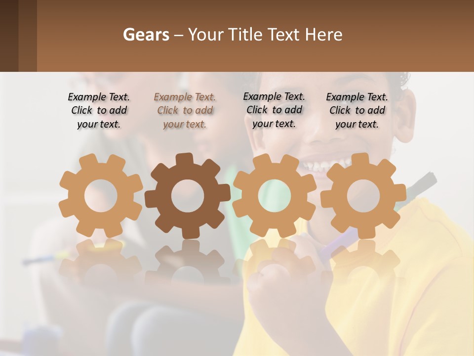 Water Older Single PowerPoint Template