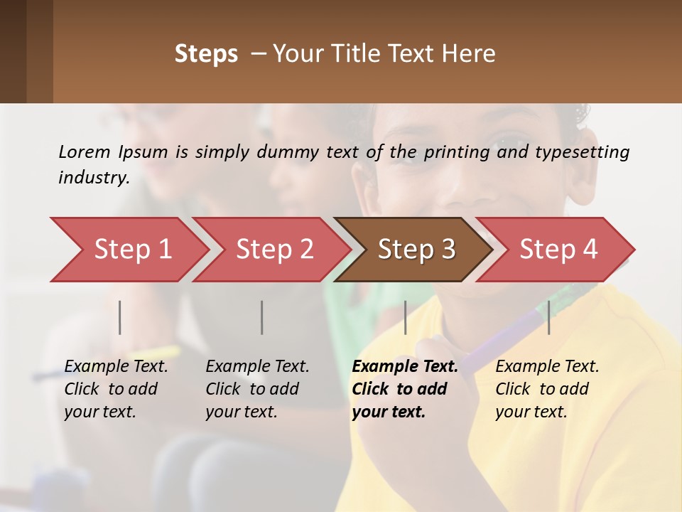 Water Older Single PowerPoint Template