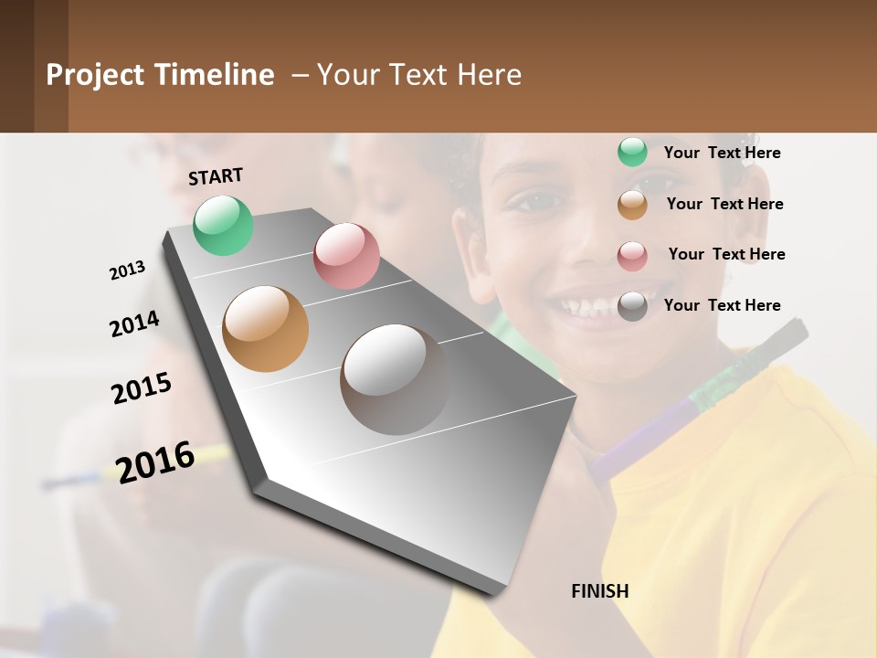 Water Older Single PowerPoint Template