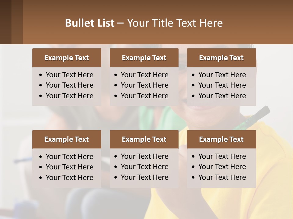 Water Older Single PowerPoint Template