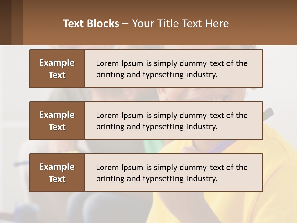 Water Older Single PowerPoint Template