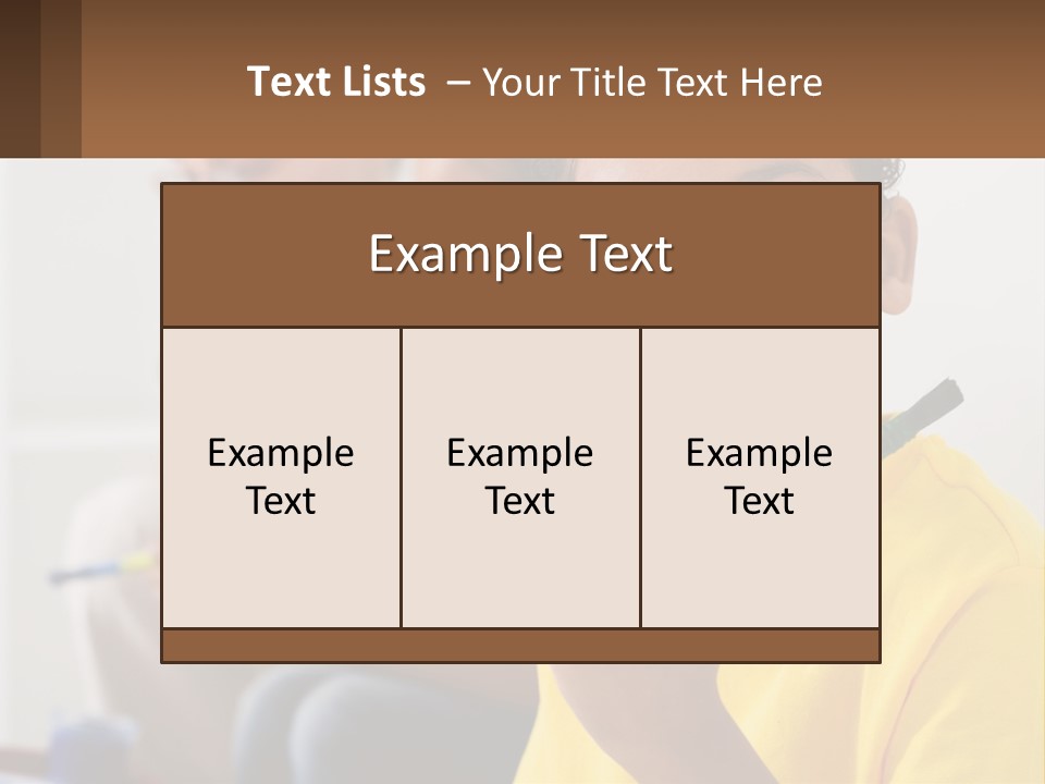 Water Older Single PowerPoint Template