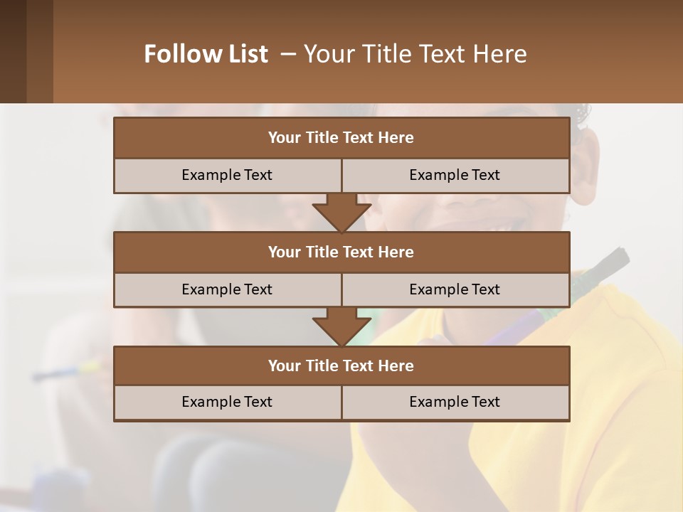 Water Older Single PowerPoint Template