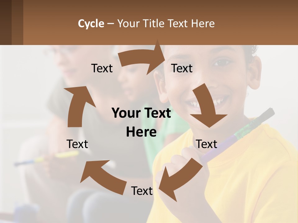 Water Older Single PowerPoint Template