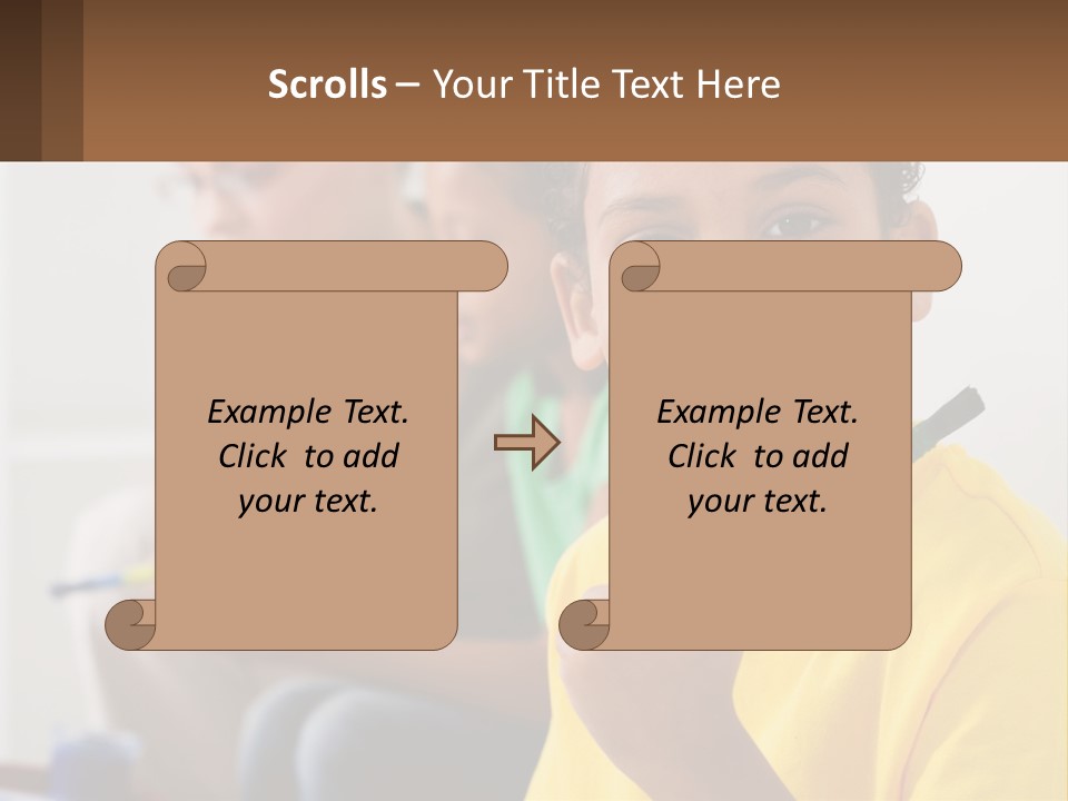 Water Older Single PowerPoint Template