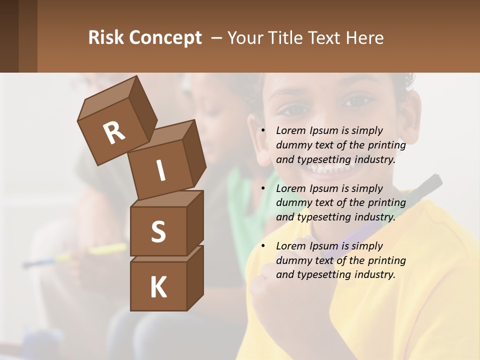 Water Older Single PowerPoint Template