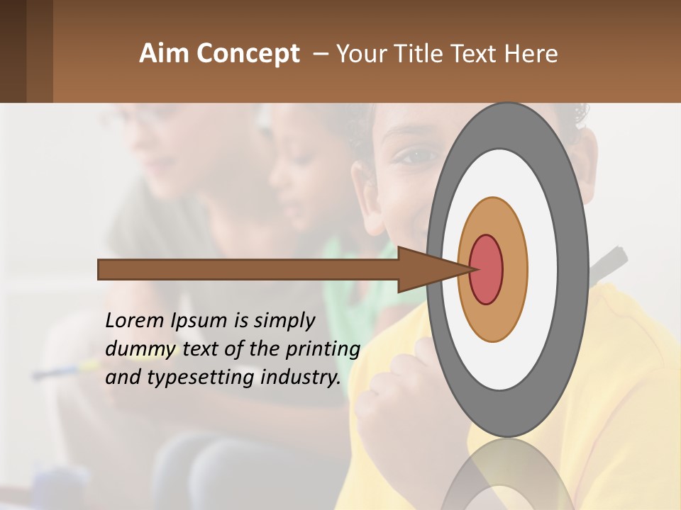 Water Older Single PowerPoint Template