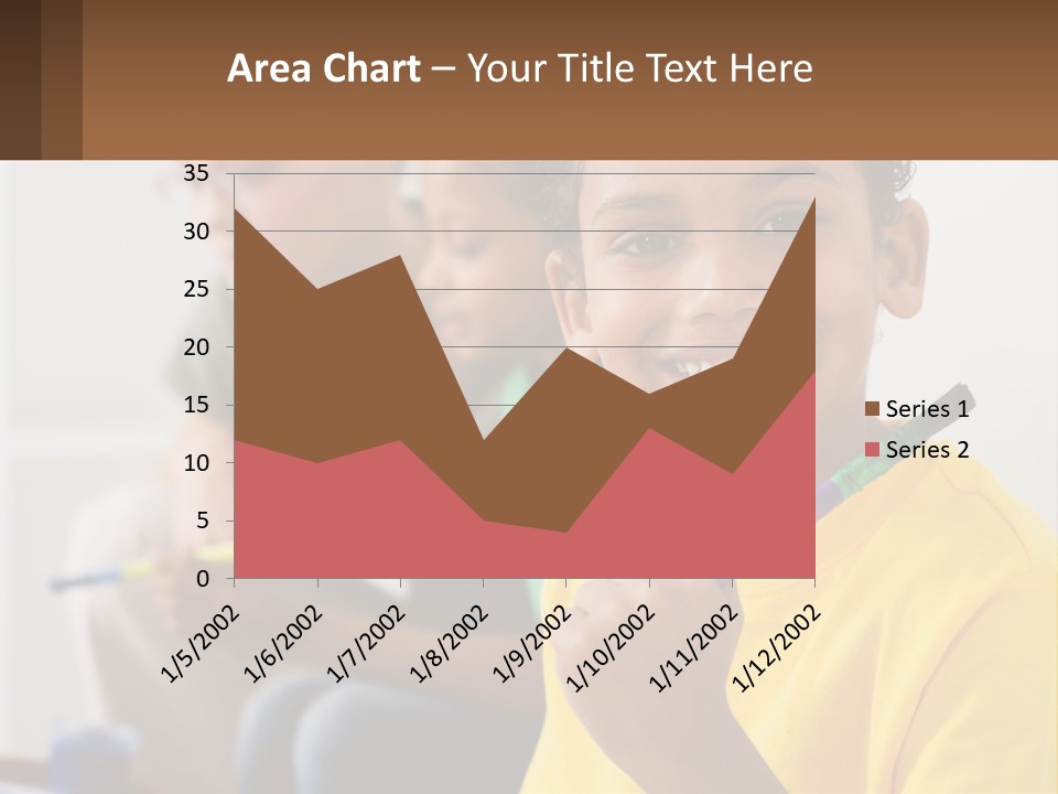 Water Older Single PowerPoint Template