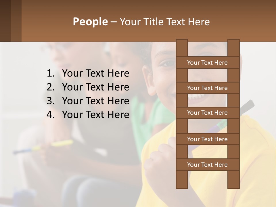 Water Older Single PowerPoint Template