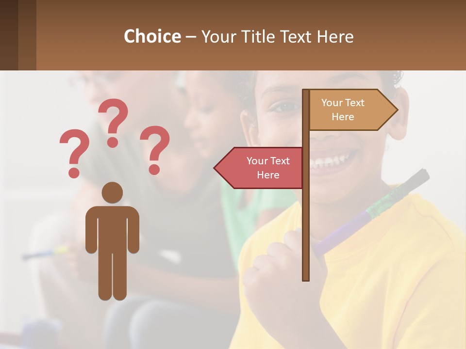 Water Older Single PowerPoint Template